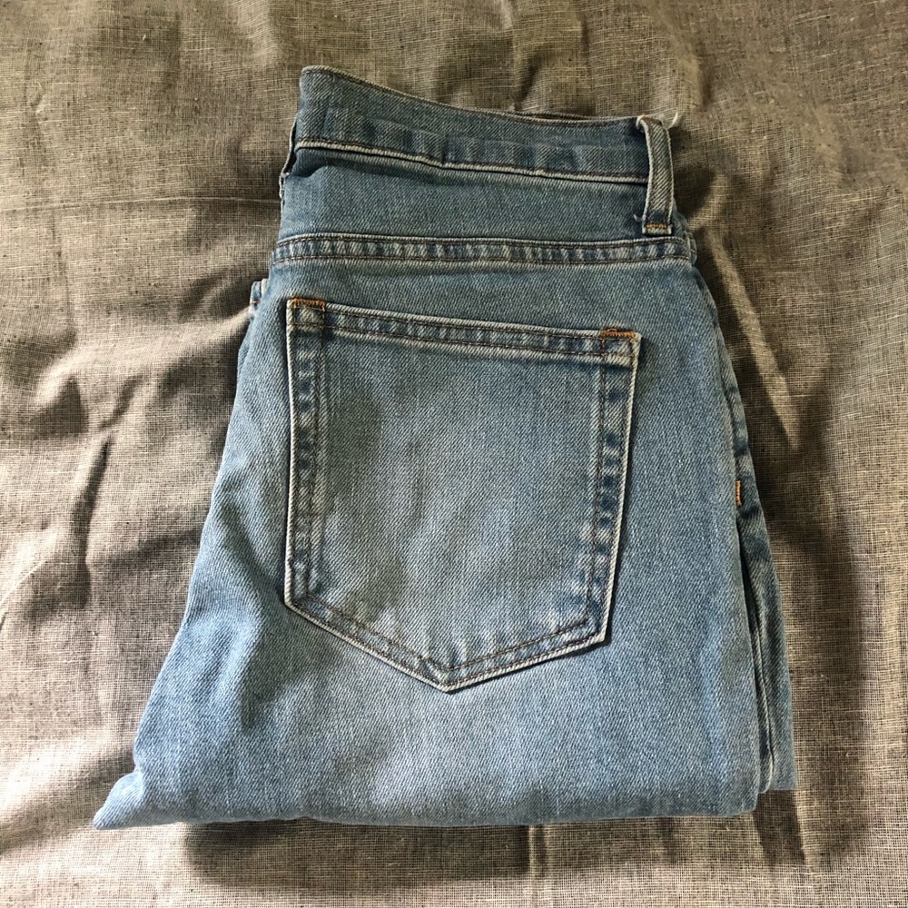 Everlane High Rise Skinny Ankle Jeans